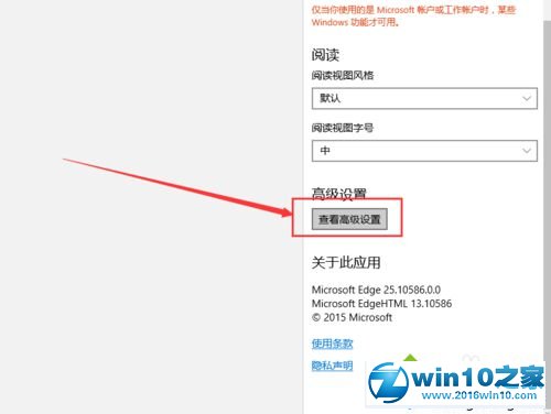 Windows10 Edge浏览器设置主页图标按钮的步骤4