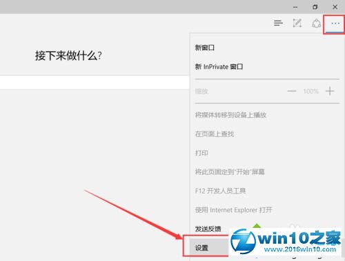 Windows10 Edge浏览器设置主页图标按钮的步骤3