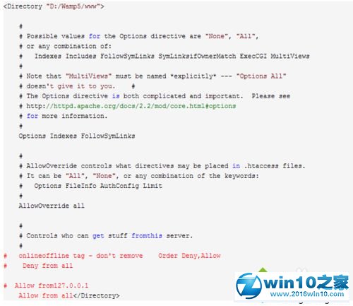 win10系统安装好wampserver后不能启动Apache的解决方法