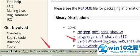 win10系统下载tomcat安装版的操作方法