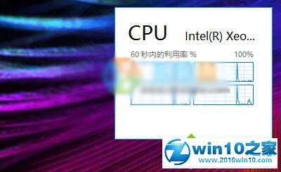 win10系统在桌面添加CPU使用率小工具的操作方法