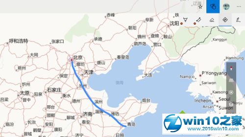 win10系统地图应用规划路线的操作方法