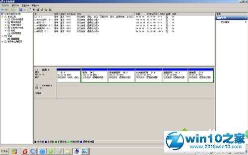 win10系统给电脑增加新分盘的操作方法