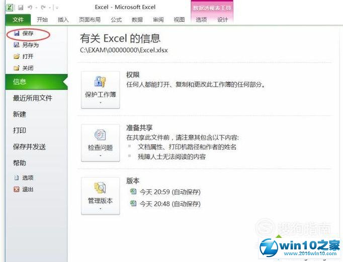 win10系统使用EXCEL2010数据透视表的操作方法