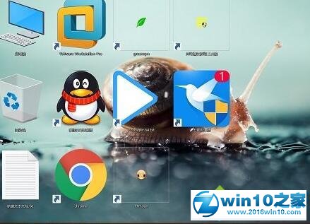 win10系统使用快捷键调整桌面图标大小的操作方法