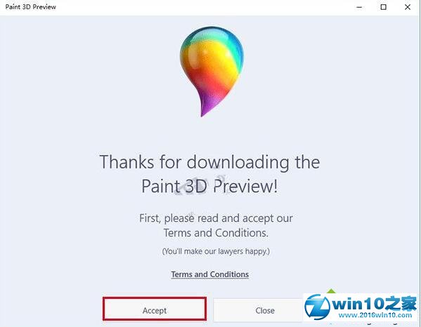 win10系统正式版系统安装《画图3D》的操作方法