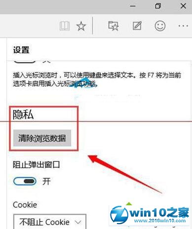 win10系统清除斯巴达浏览器历史记录及cookie的操作方法