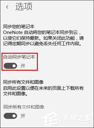 Win10系统OneNote怎么开启自动同步？微软笔记打开同步的方法