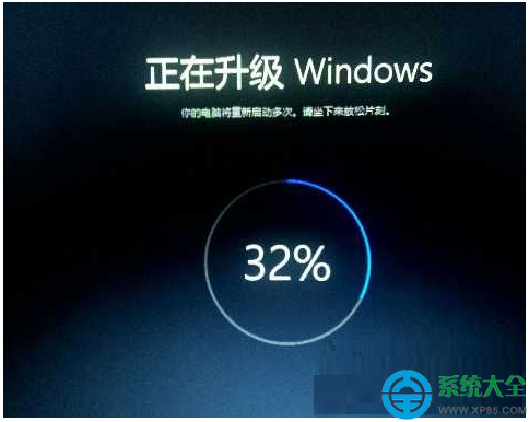 Win10系统升级时卡在32%怎么办？   三联