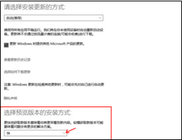 Win10系统如何快速安装预览版本