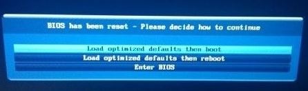 Win10开机显示bios has been reset 的解决方法